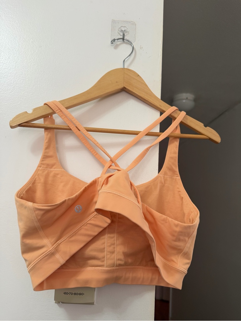 lululemon athletica Peach Strappy Sports Bra